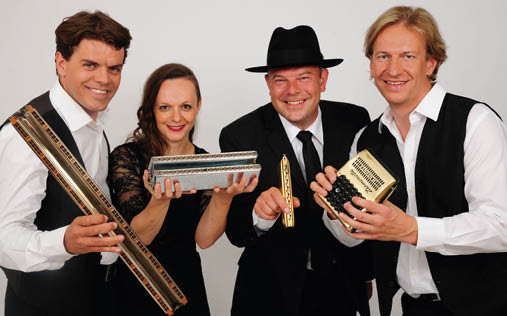 Das Mundharmonika Quartett Austria