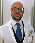Dottor Martin Maffei radiologo &#08232;presso il reparto di radioterapia