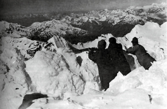 Soldaten an der Ortlerfront im Jahr 1917 - FOTO: wikimedia